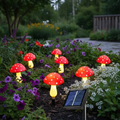 Solar Mushroom Lights for Gardens & Yards