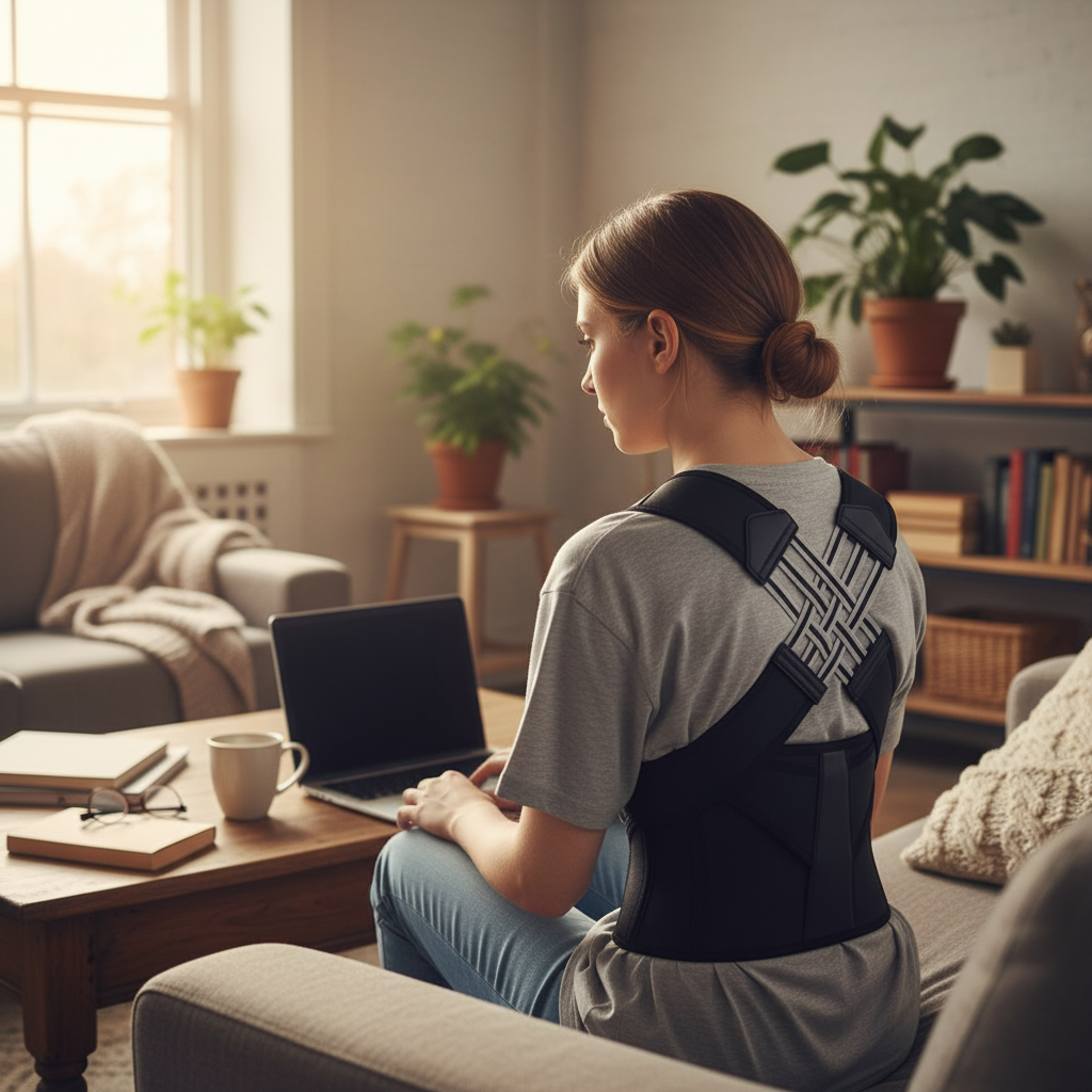 Posture Corrector Brace for Back & Neck Pain Relief