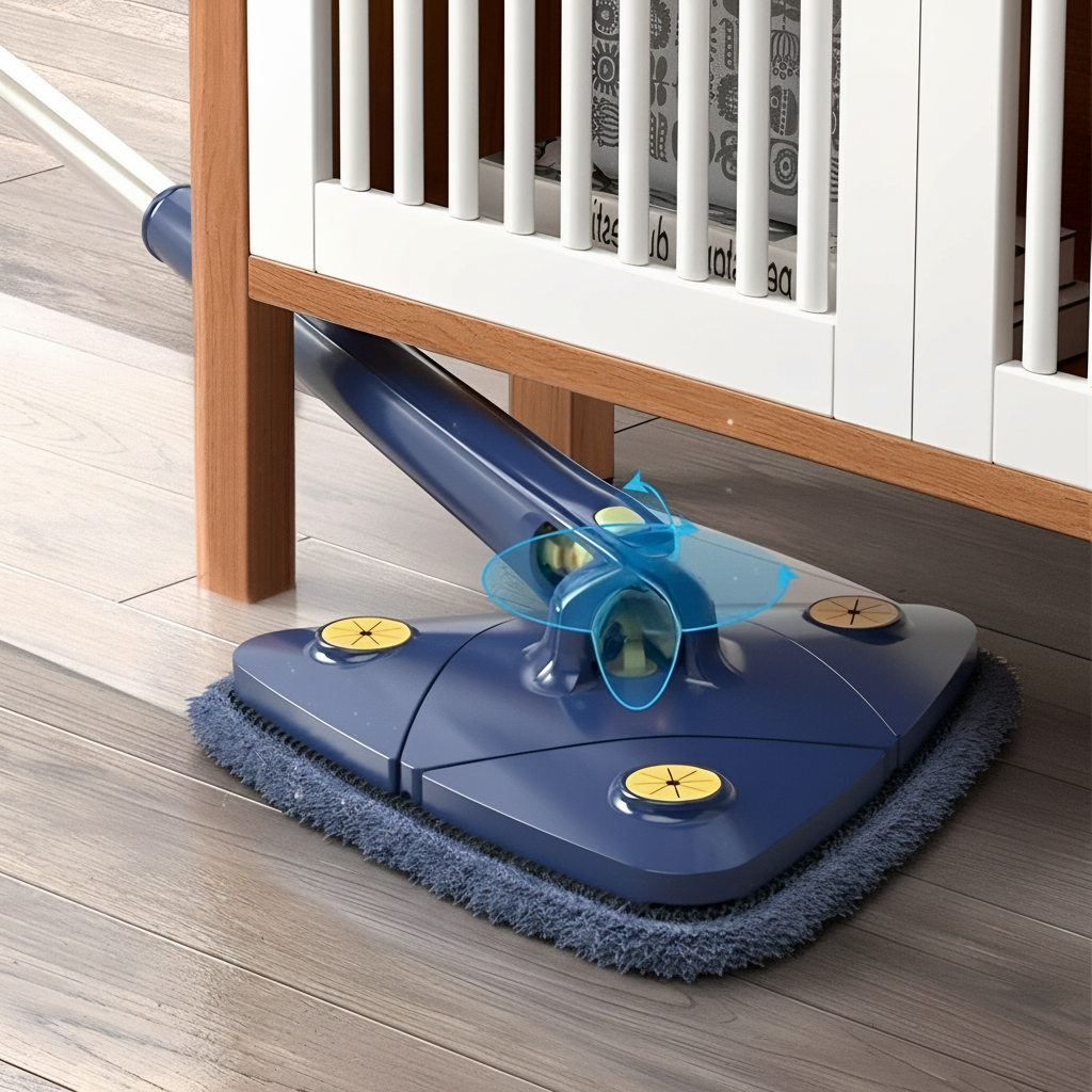 360° Triangular Spin Mop Cleaner