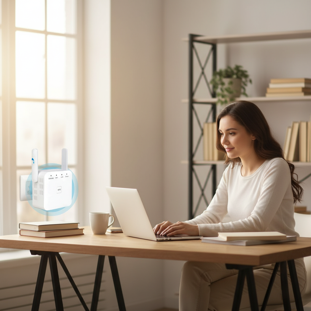 5G Dual-Band WiFi Booster | Extend Coverage
