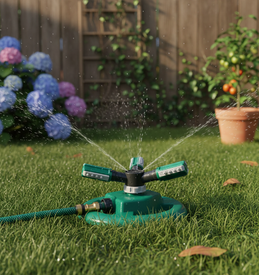 360° Rotating Garden Lawn Sprinkler with 36 Nozzles
