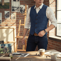 Men's Stylish Gilet Vest with Pockets