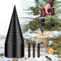 Firewood Splitter Drill Bit - Universal Power Drill Attachment
