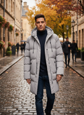 Men's Waterproof Winter Jacket with Warm Lining
