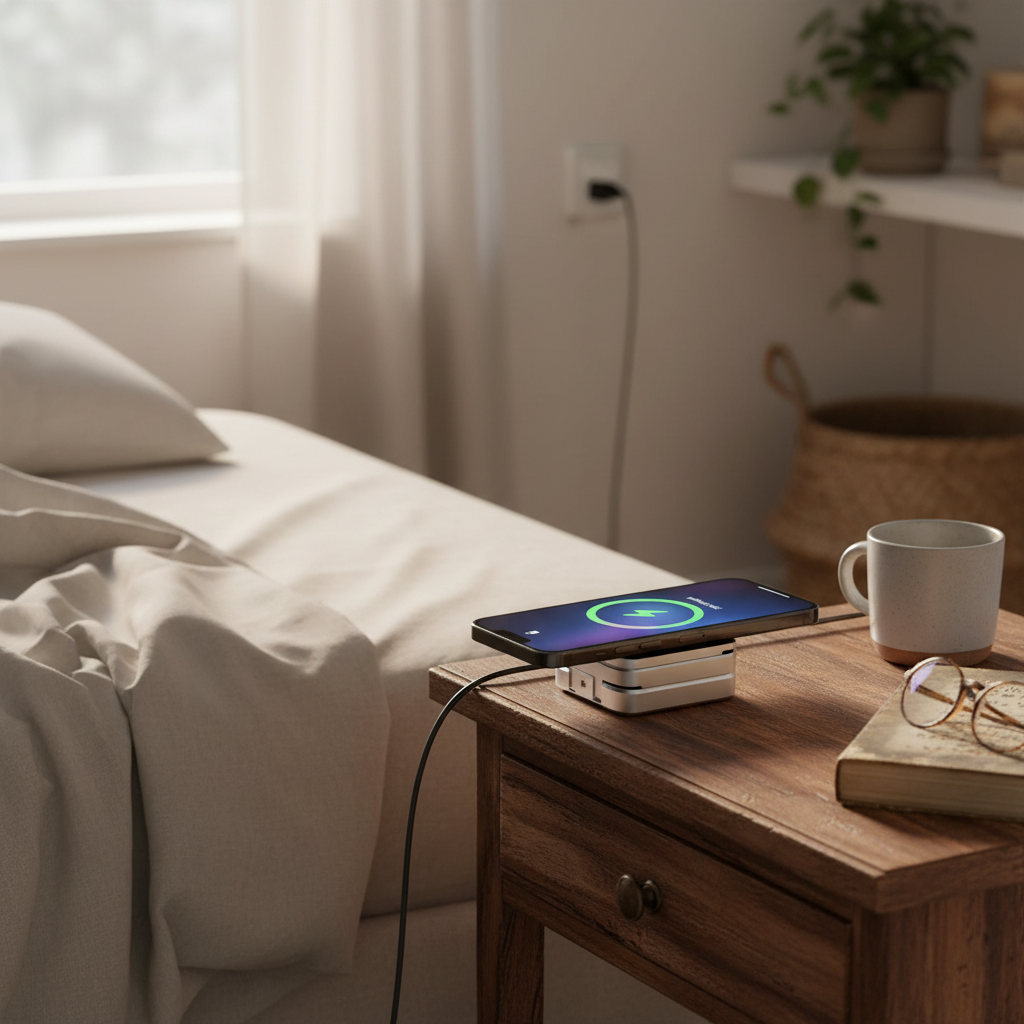 3-in-1 Wireless Charging Station for Phone, Watch & Earbuds