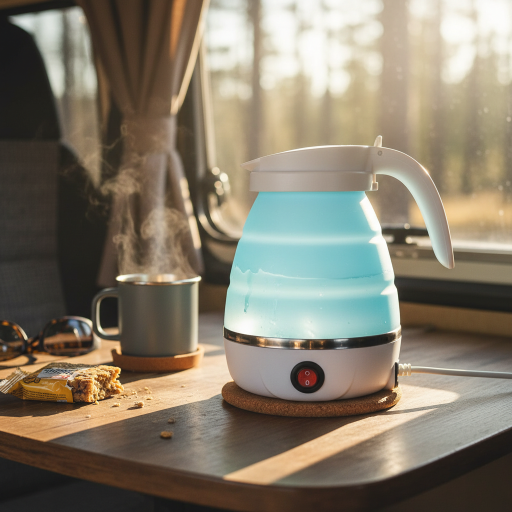 Foldable Travel Kettle – Portable & Compact