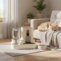 Automatic Dog & Cat Feeder with Water Dispenser