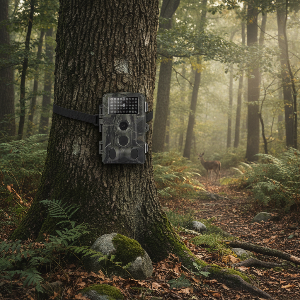 24MP Night Vision Trail Camera with 0.5s Trigger
