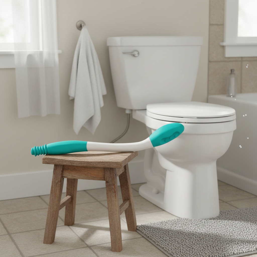 Long Reach Toilet Aid - 2 Piece Wiping Tool Set