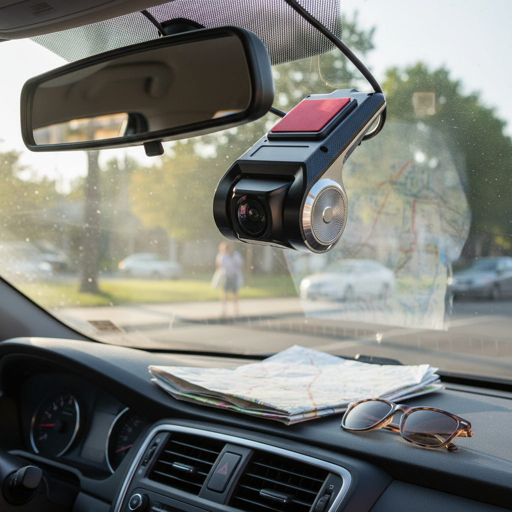 Dual Dash Cam Front and Rear - 1080p Car Camera
