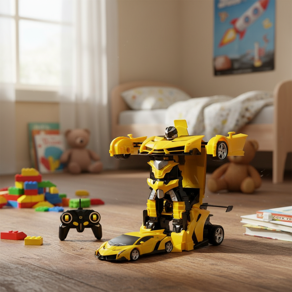 2-in-1 Transformer Remote Control Car | Robot to Vehicle