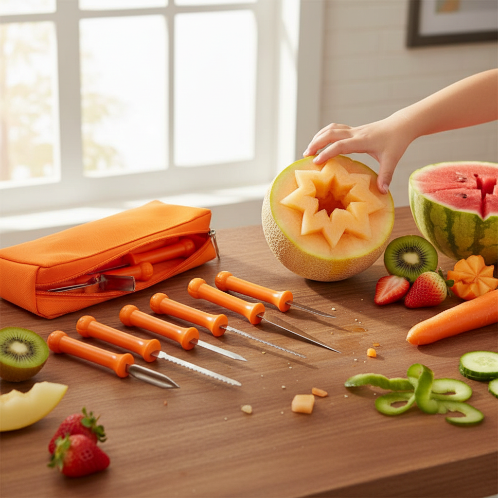 Pumpkin Carving Kit with Stainless Steel Tools