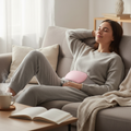 Menstrual Heating Pad with Vibration | Washable Heat Relief