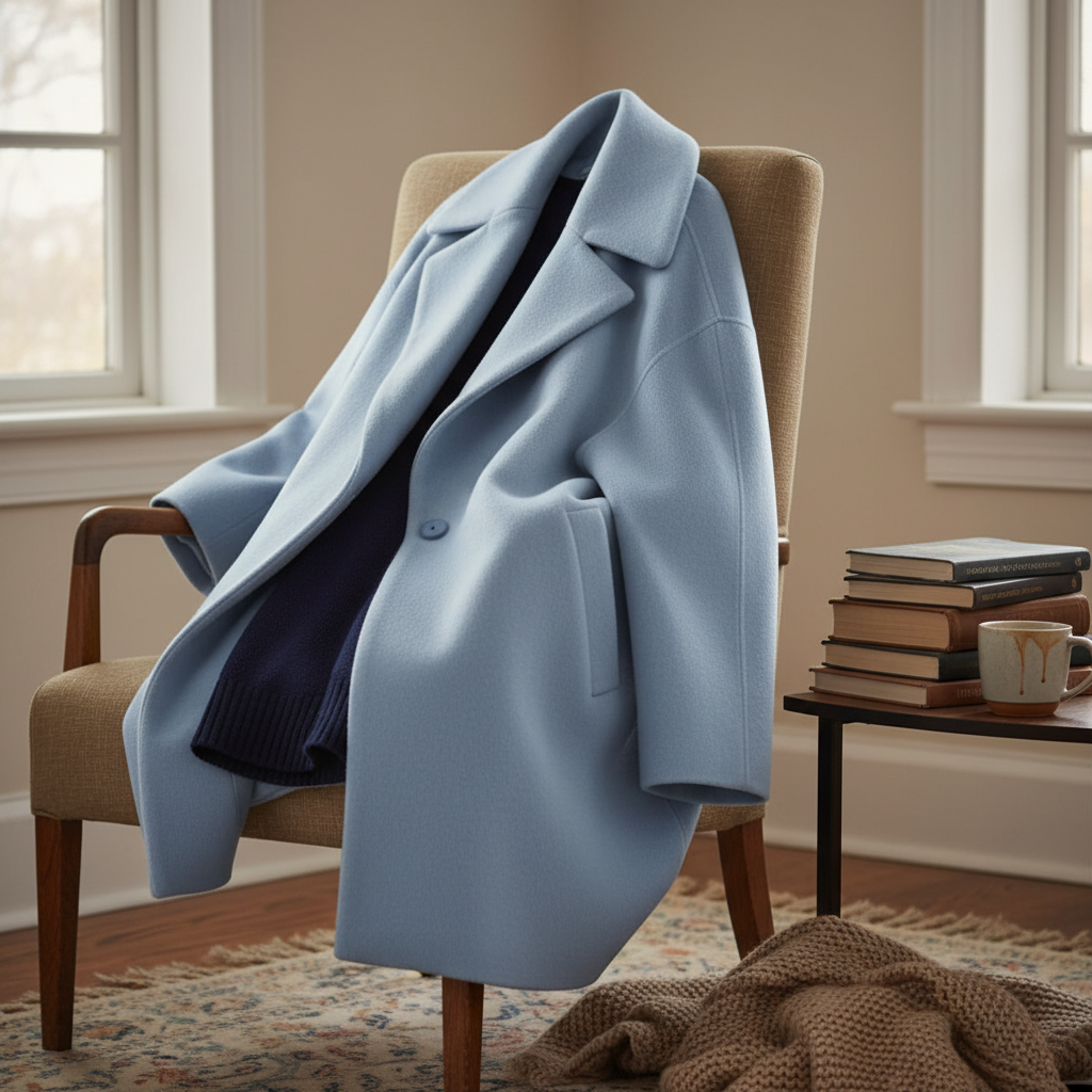 Women's Windproof Wool Coat | Luxurious Cold Weather Outerwear