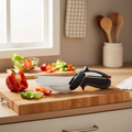 2-in-1 Food Chopper with Stainless Steel Blades
