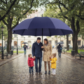 Large Folding Umbrella for Rain & Sun