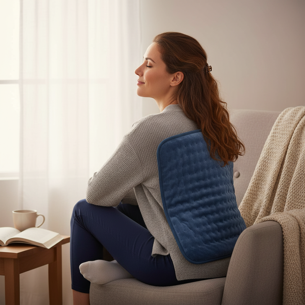 Electric Heating Pad for Back Pain Relief