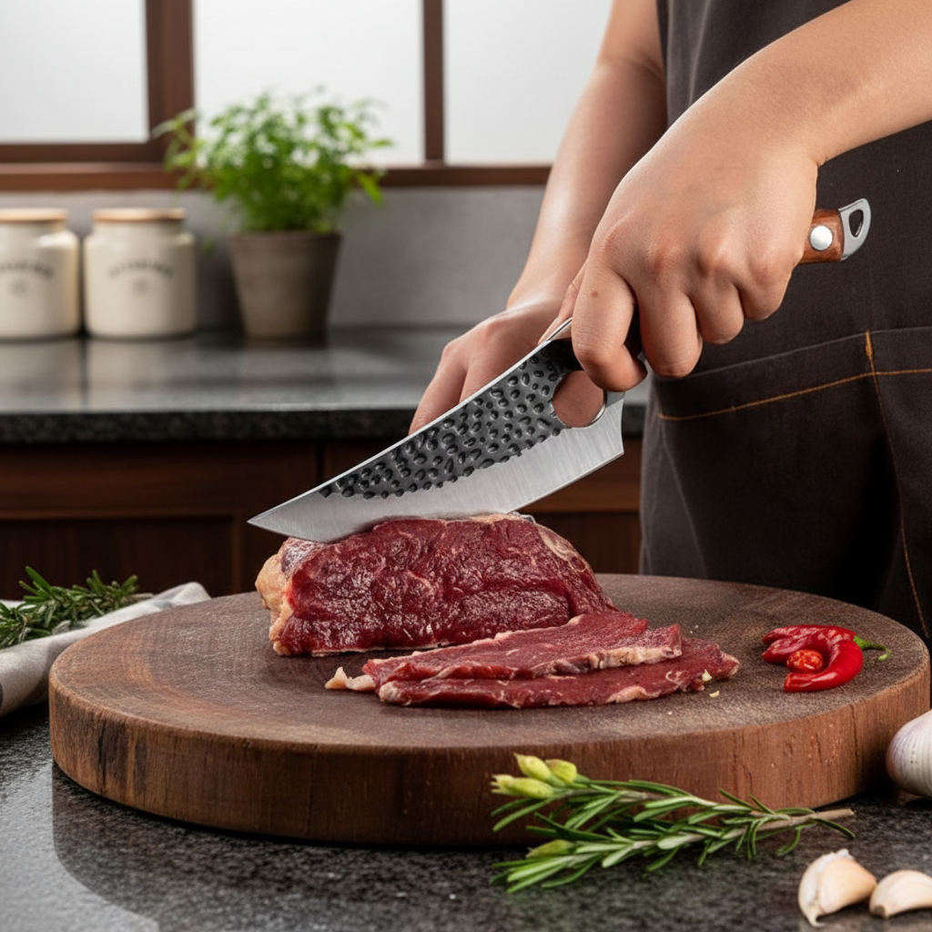 Japanese Kitchen Knife - Handcrafted Chef's Blade