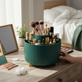 360° Rotating Cosmetic Organizer with 5 Compartments