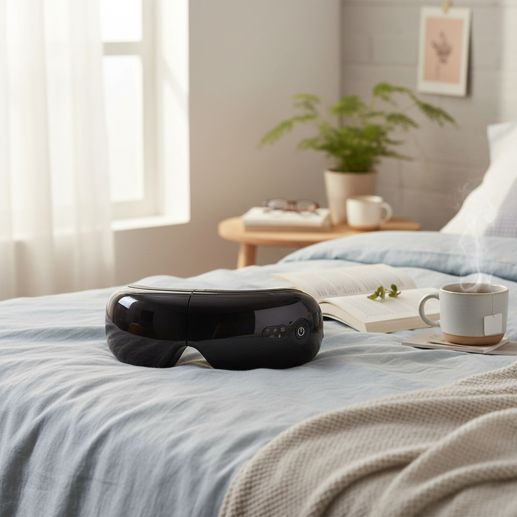 Smart Eye Massager with Heat & Acupressure