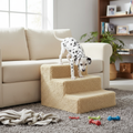 3-Step Portable Dog Stairs for Tall Beds