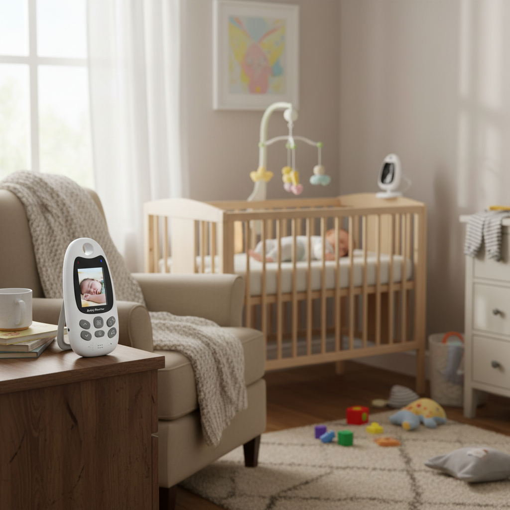 Wireless Baby Monitor with Night Vision & Two-Way Talk