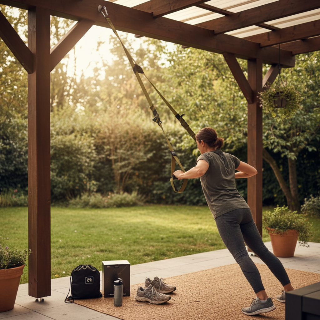 Suspension Trainer Straps for Full-Body Workouts