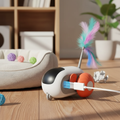Remote Control Smart Pet Car Toy - Interactive USB Charging