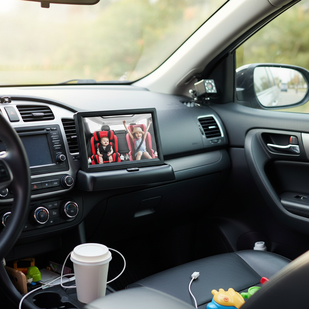 Car Baby Monitor with Night Vision Camera