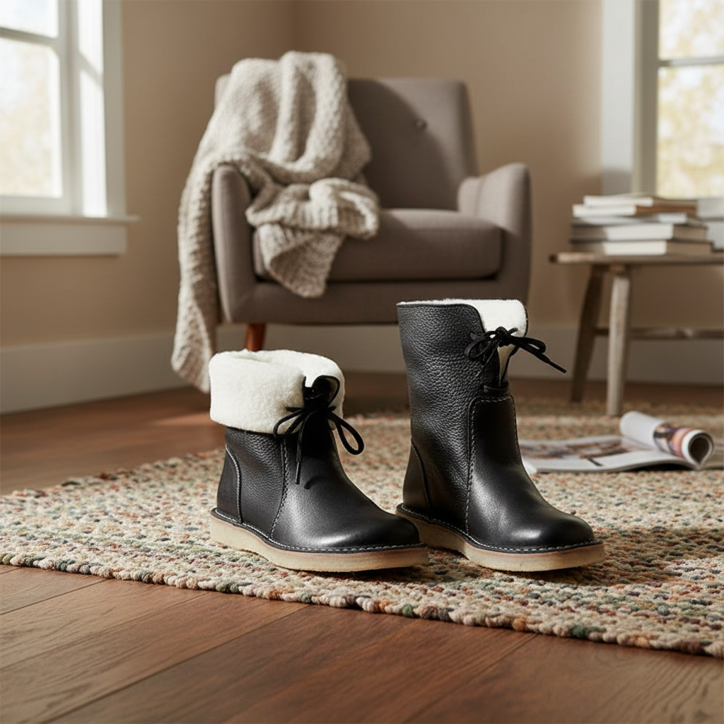 Premium Wool Lined Boots | Waterproof Leather