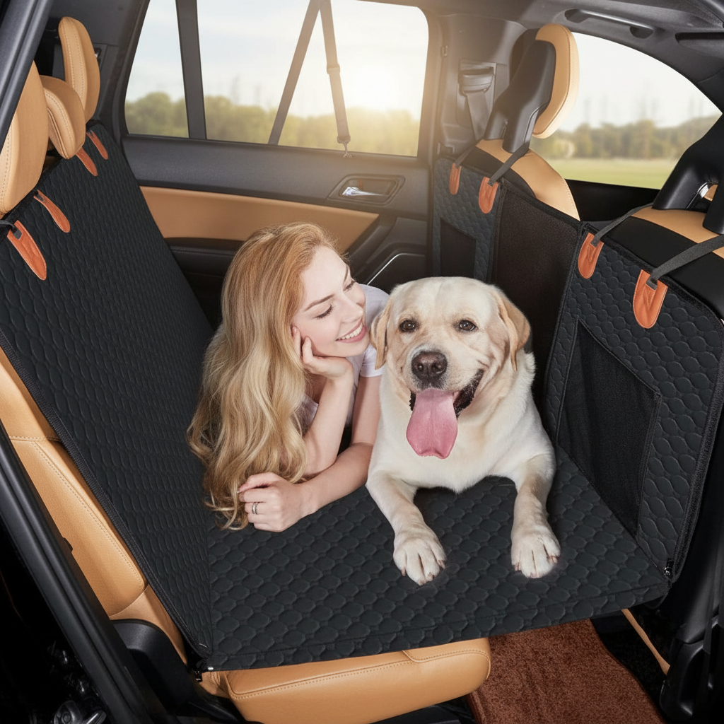 Dog Car Seat Extension – Non-Slip Platform
