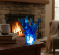 LED Floating Fireball Halloween Prop
