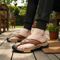 Men's Water Resistant Toe Flip Flops