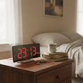 Modern Curved LED Digital Clock