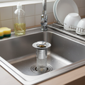 Retractable Sink Stopper with Odor Prevention