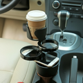 Car Cup Holder Organizer with Phone Mount