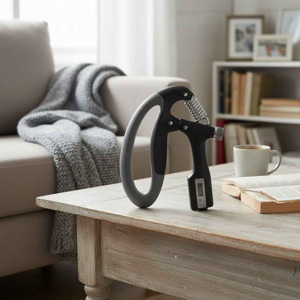 Hand Grip Strengthener Trainer - 10-100kg Adjustable
