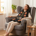 Heated Massage Chair Cushion with Neck Pillow