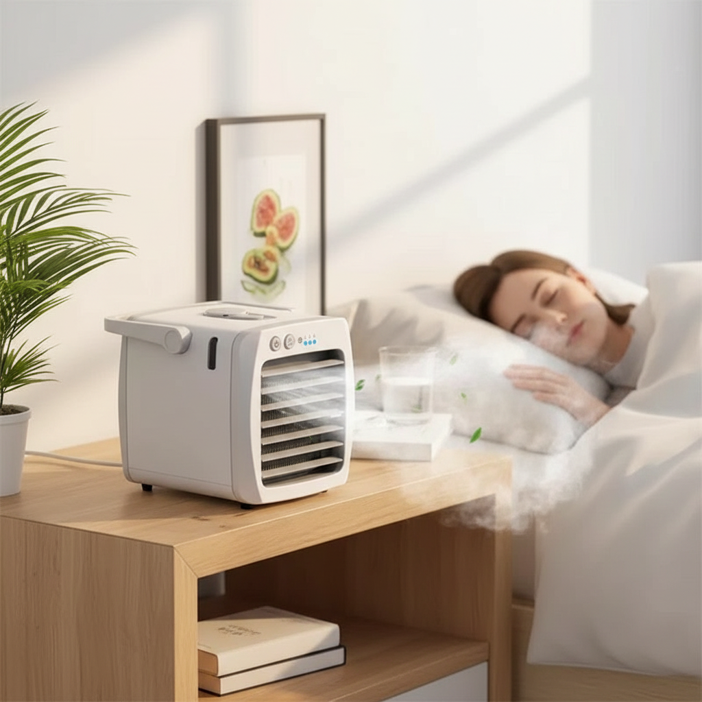 4-in-1 Portable Air Conditioner with Humidifier & Purifier