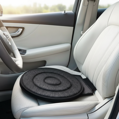 360° Car Swivel Seat Cushion with Memory Foam