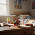 3.5CH Mini RC Helicopter with Gyro - Red