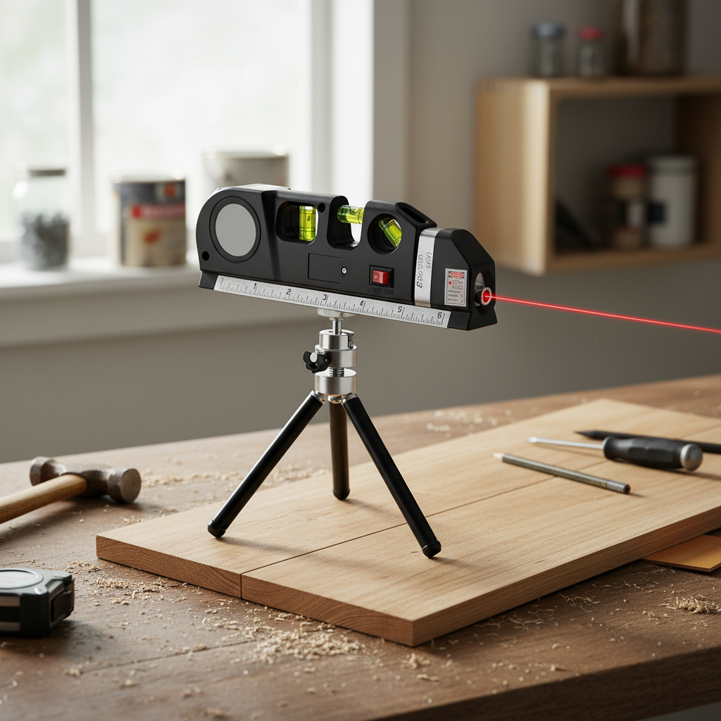 Laser Level Measurer - 3-in-1 Line Tool