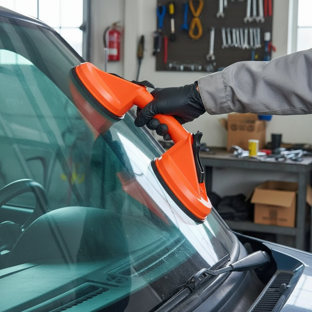 Dual Suction Cup for Glass & Dent Pulling