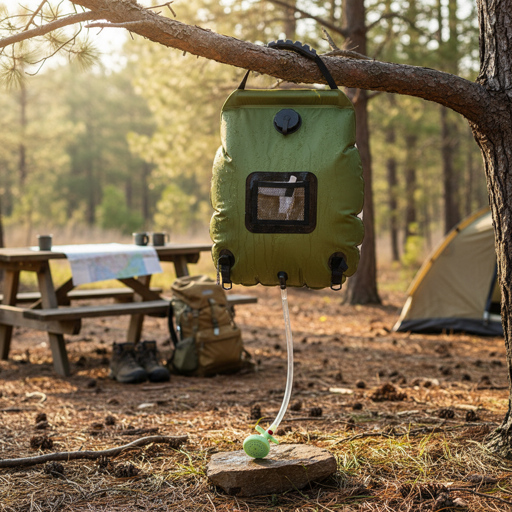 Solar Shower Bag for Camping & Hiking