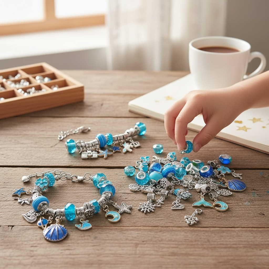 DIY Jewelry Bead Craft Set for Kids & Adults