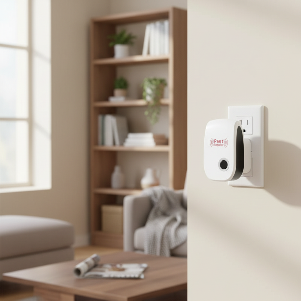 Ultrasonic Fly Repeller - Silent Pest Control