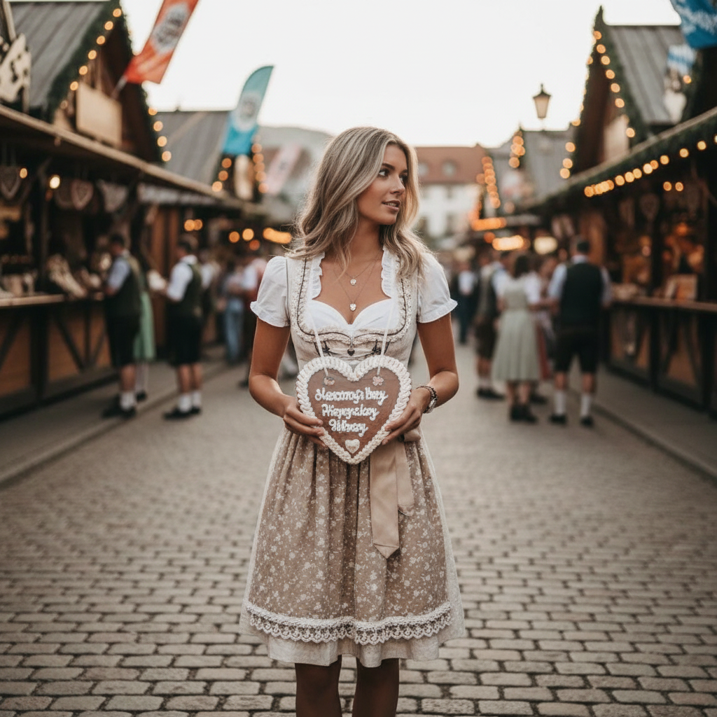 Traditional German Blouse Costume Dress