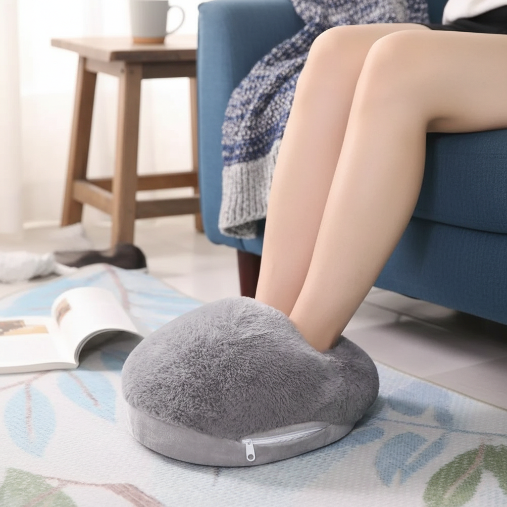 USB Electric Foot Warmer with Soft Velvet