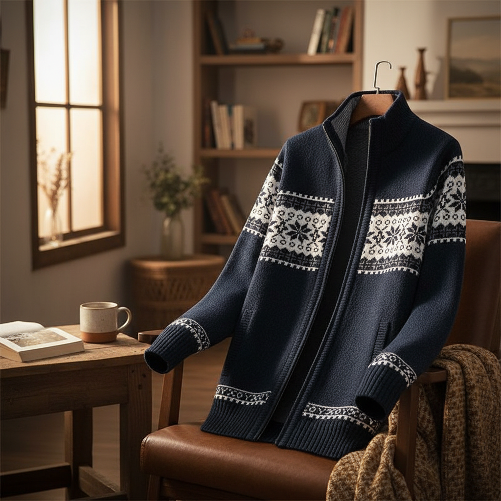 Men's Fleece Winter Coat | AtlasBay