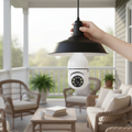 Smart WiFi Light Bulb Security Camera